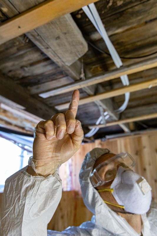 Assessing damage during home inspections
